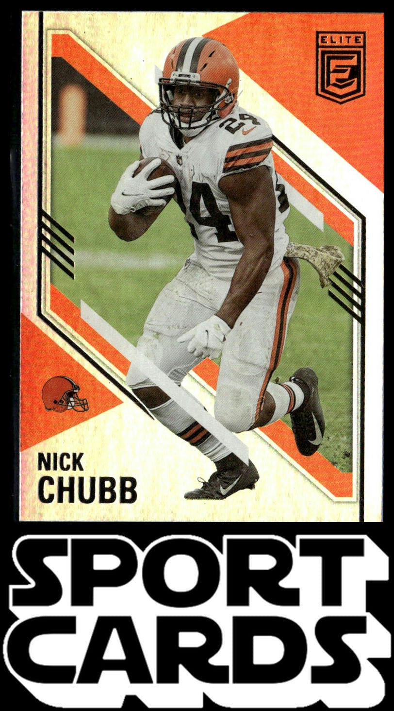 2021 Donruss Elite #72 Nick Chubb SportCards.com