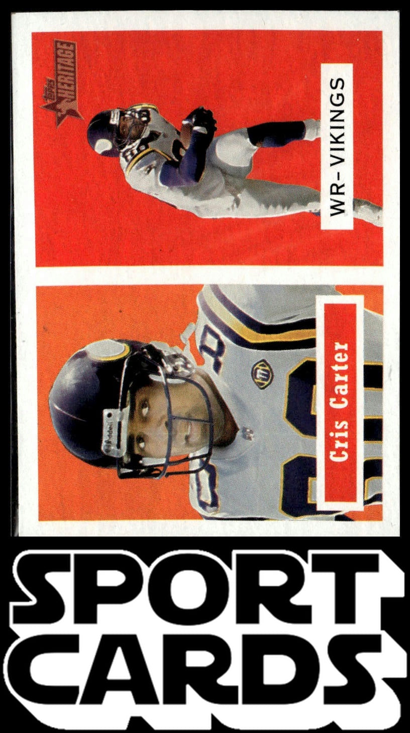 2002 Topps Heritage #148 Cris Carter SportCards.com