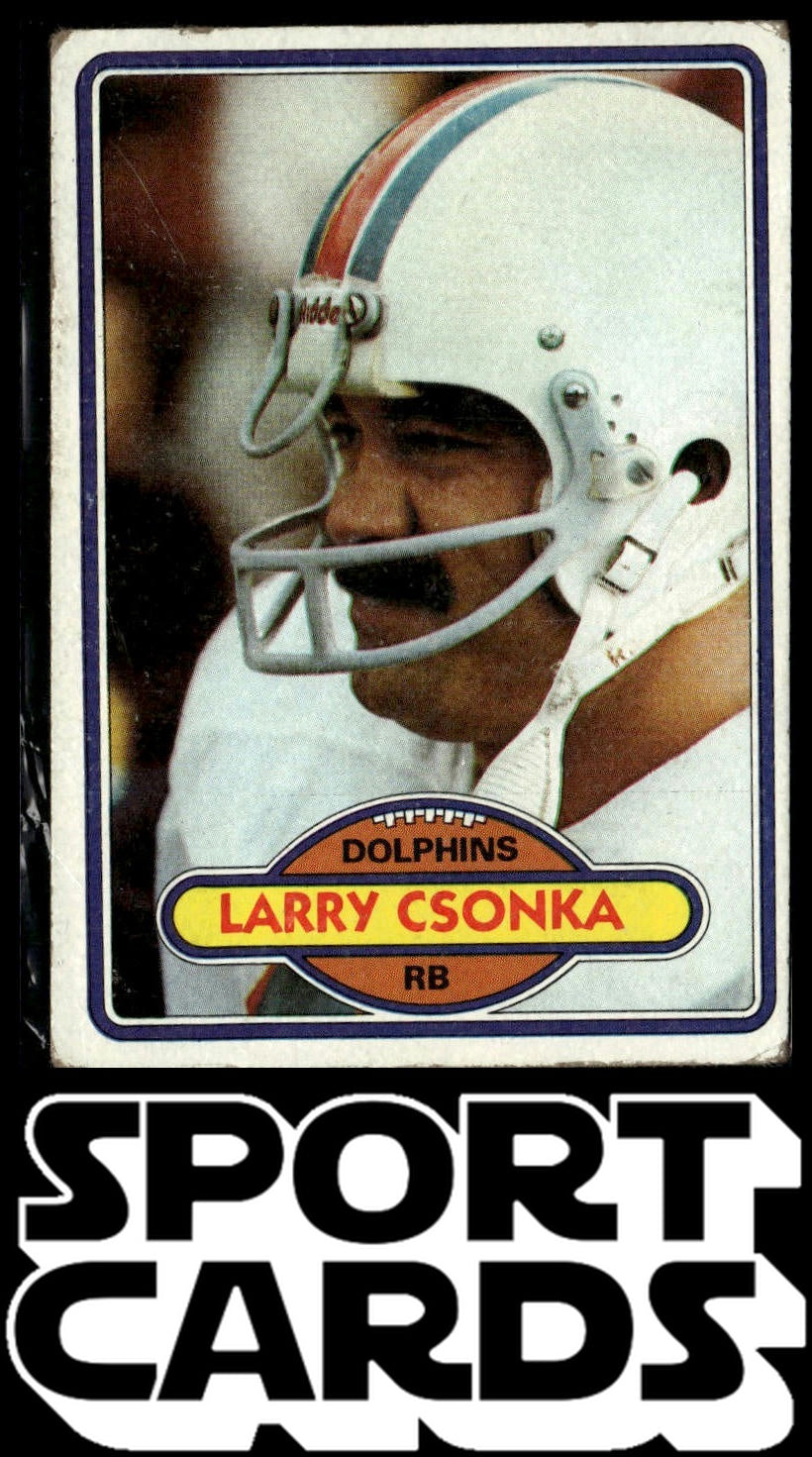 1980 Topps #485 Larry Csonka SportCards.com