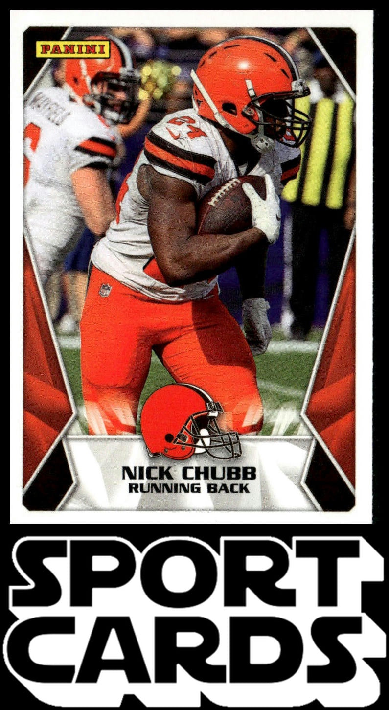 2020 Panini Sticker & Card Collection #12 Nick Chubb Cards SportCards.com