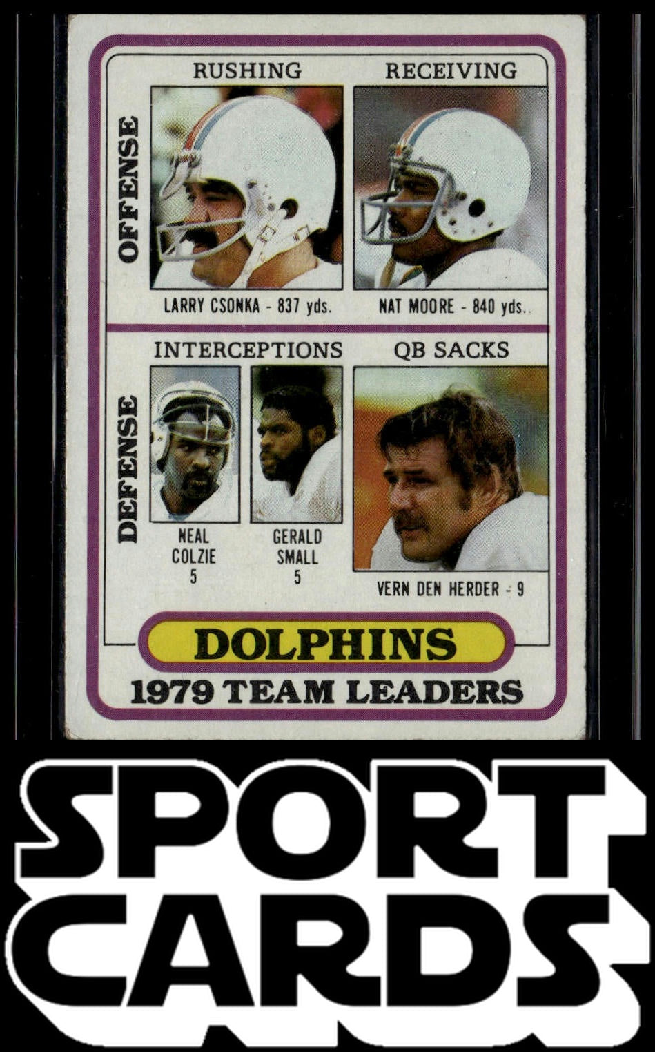 1980 Topps #76 Larry Csonka