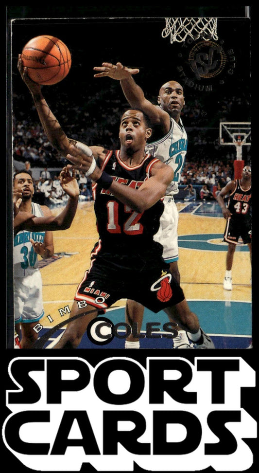 1994-95 Stadium Club #3 Bimbo Coles Super Teams NBA Finals SportCards.com