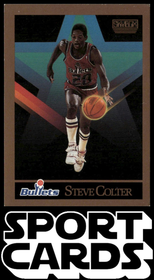 1990-91 SkyBox #286 Steve Colter SportCards.com