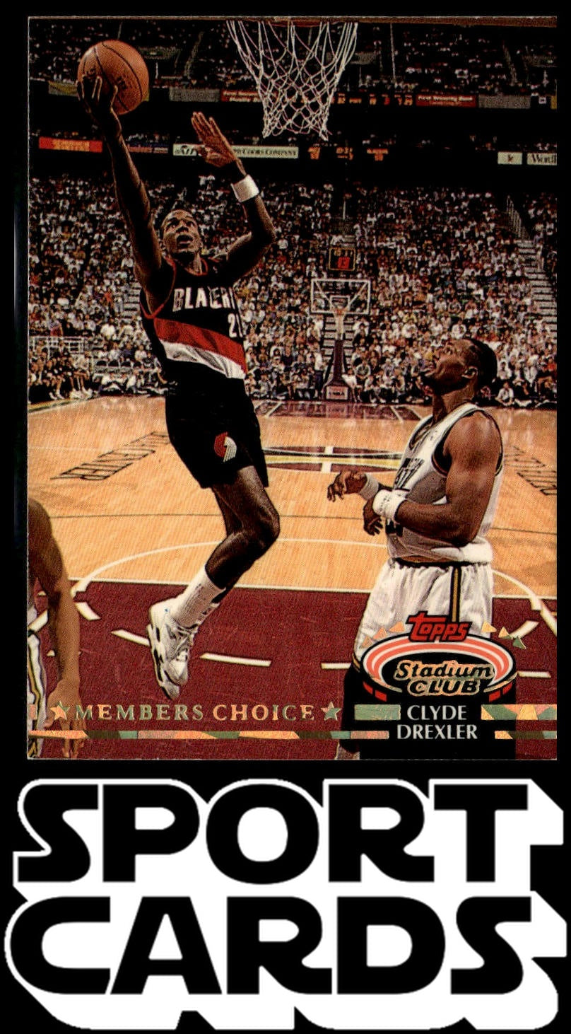 1992-93 Stadium Club #199 Clyde Drexler Members Only SportCards.com