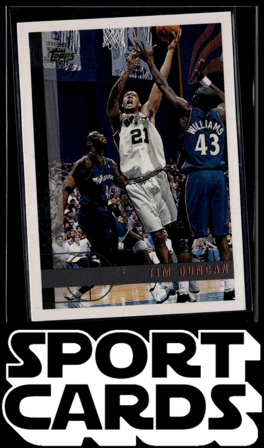 1997-98 Topps #115 Tim Duncan Minted in Springfield SportCards.com
