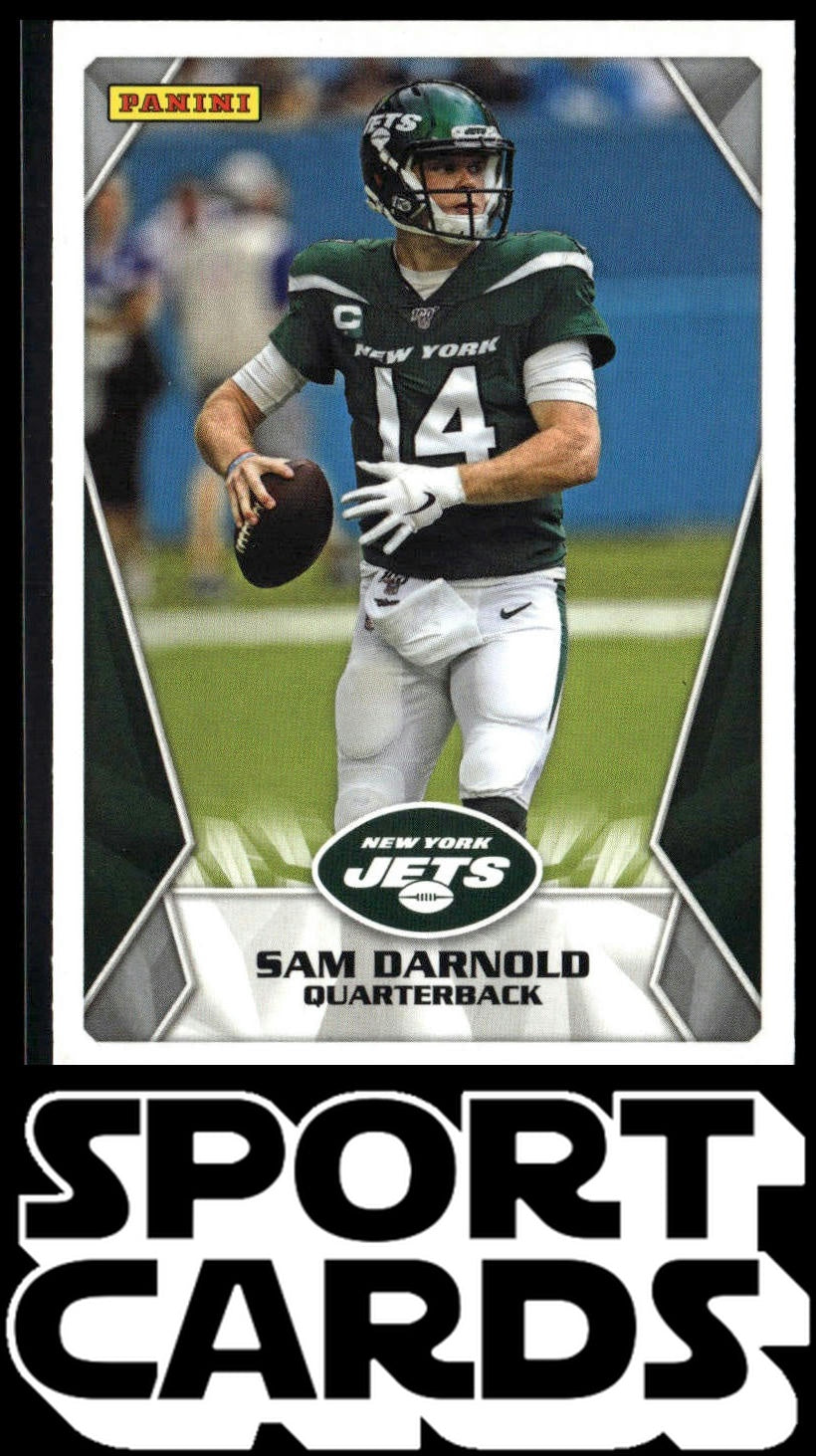 2020 Panini Sticker & Card Collection #59 Sam Darnold Cards Pink #/75