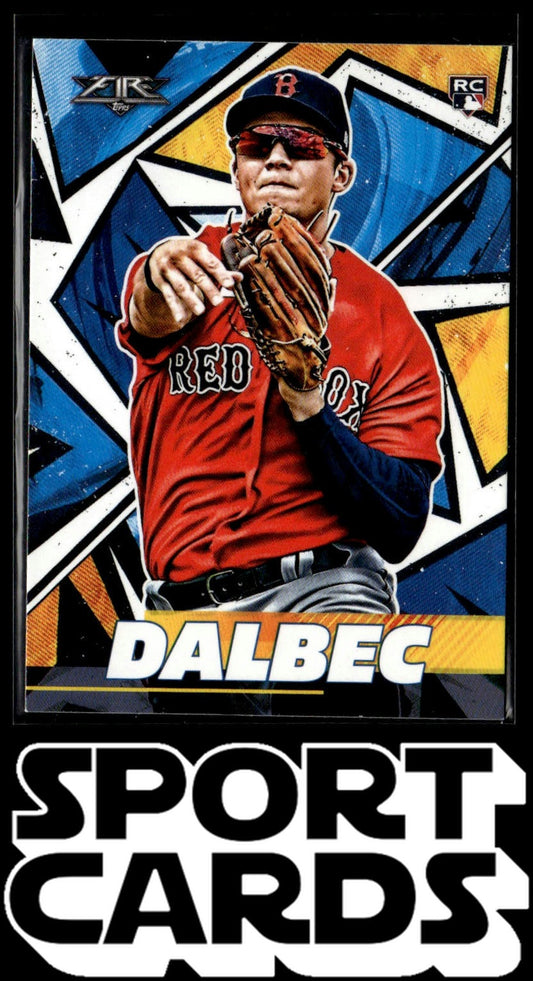 2021 Topps Fire #20 Bobby Dalbec SportCards.com
