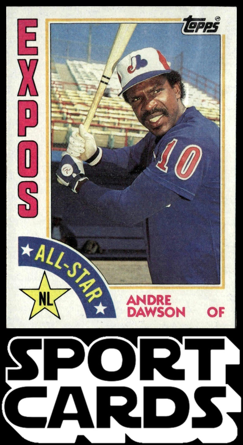 1984 Topps #392 Andre Dawson SportCards.com