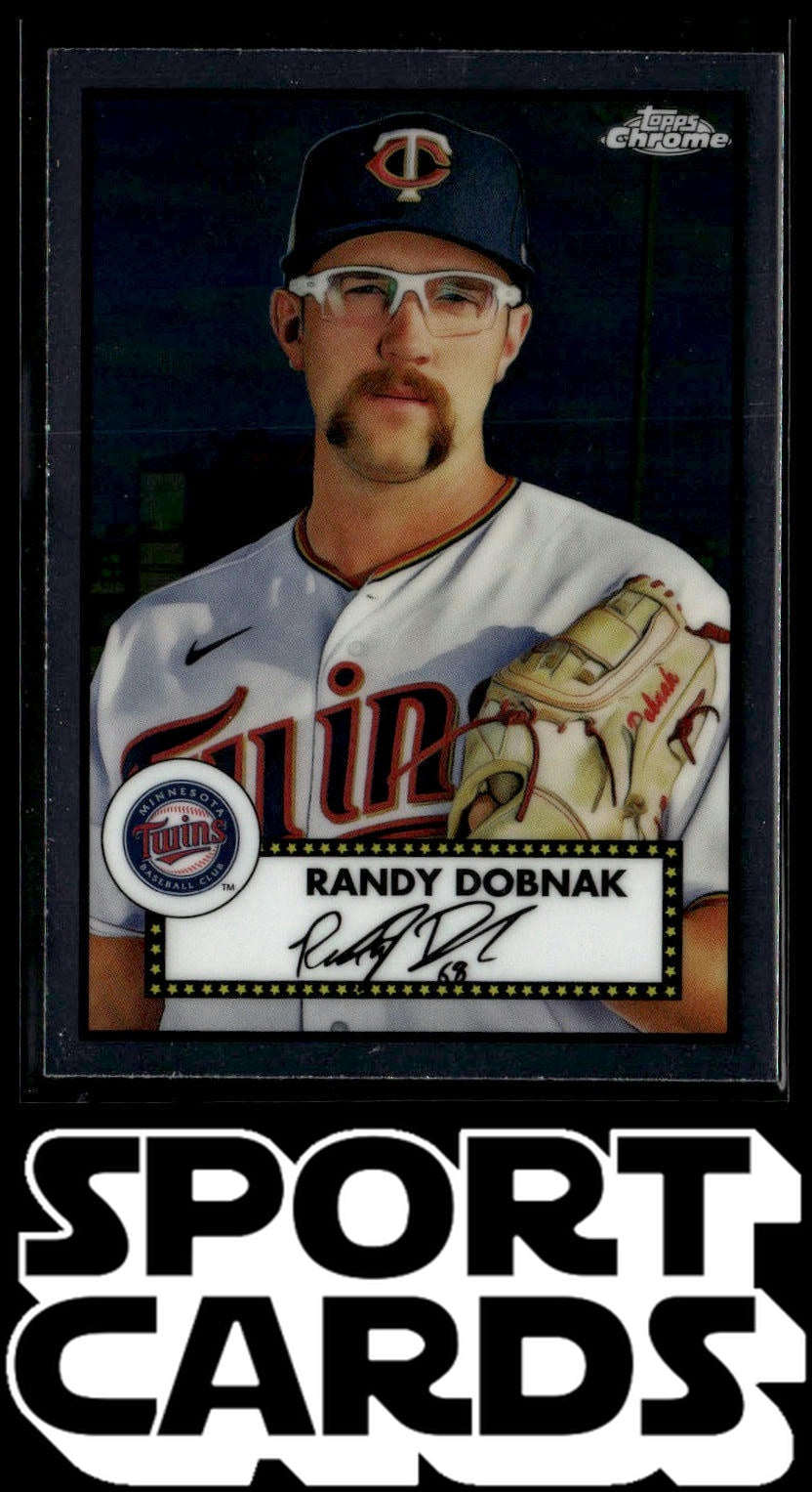 2021 Topps Chrome Platinum Anniversary #393 Randy Dobnak SportCards.com