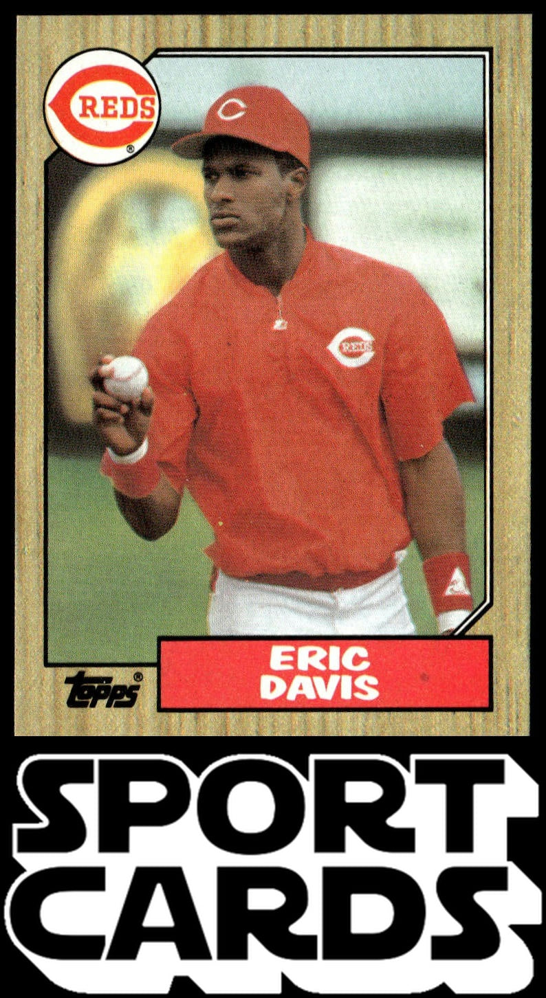 1987 Topps #412 Eric Davis SportCards.com