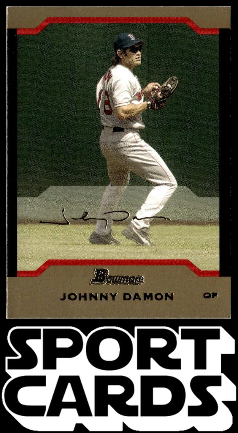 2004 Bowman #102 Johnny Damon Gold SportCards.com