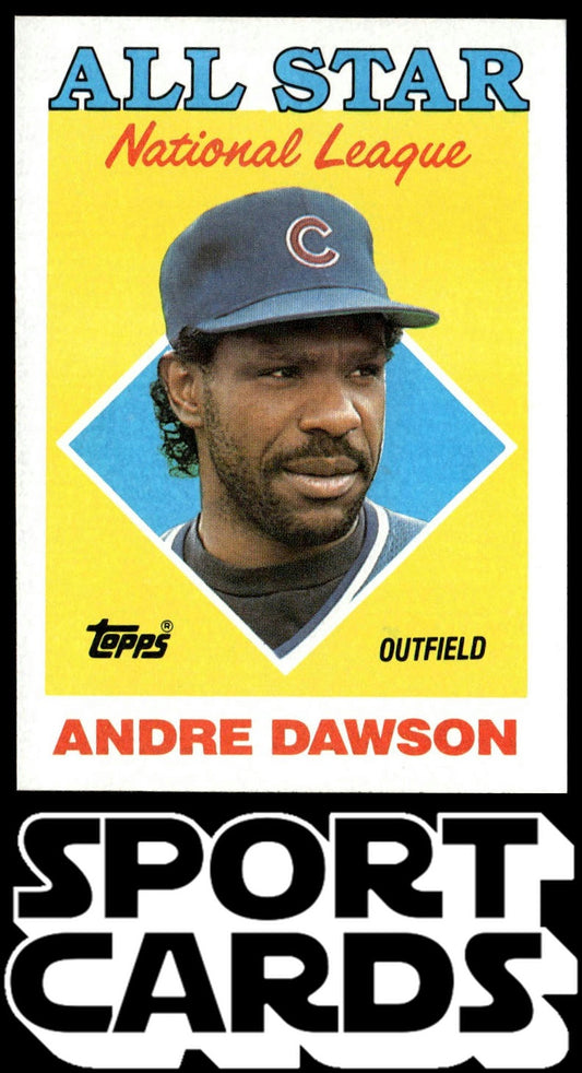 1988 Topps #401 Andre Dawson SportCards.com