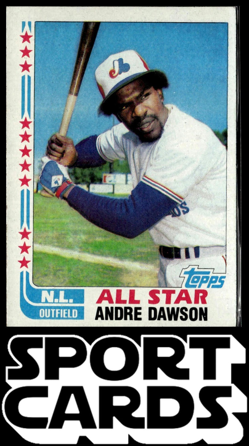 1982 Topps #341 Andre Dawson SportCards.com