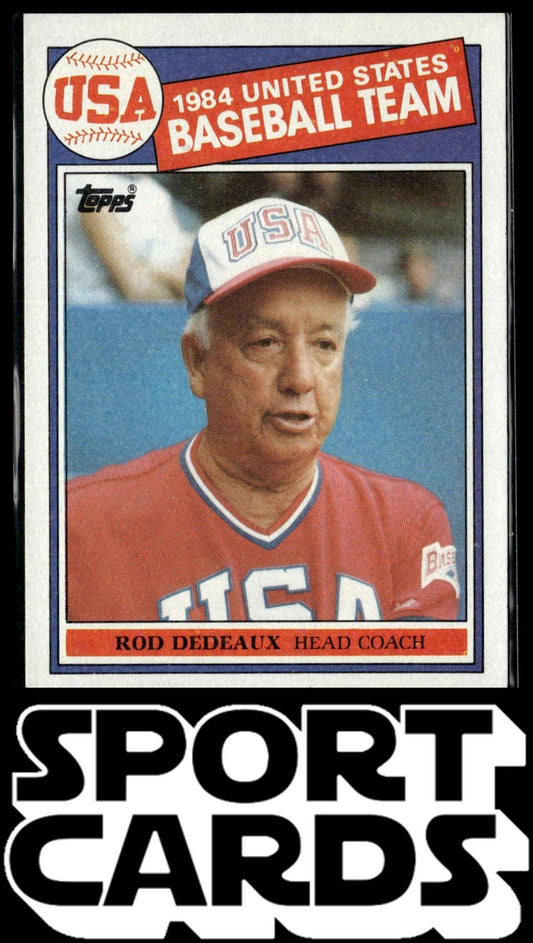 1985 Topps #389 Rod Dedeaux SportCards.com