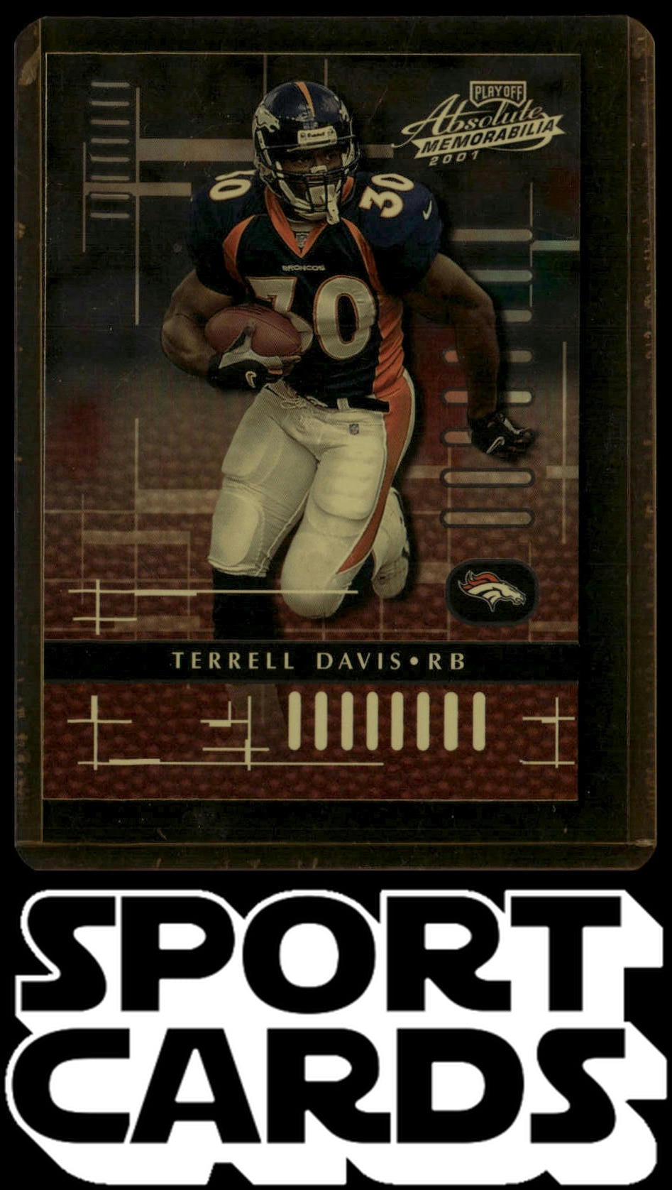 2001 Playoff Absolute Memorabilia #31 Terrell Davis SportCards.com