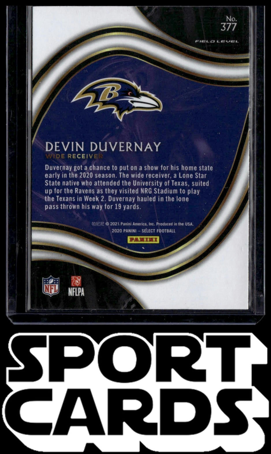 2020 Panini Select #377 Devin Duvernay SportCards.com