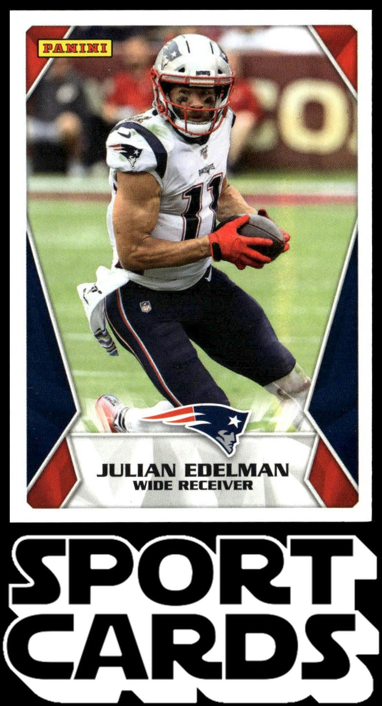 2020 Panini Sticker & Card Collection #40 Julian Edelman Cards SportCards.com