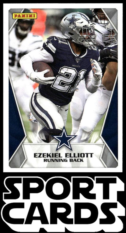 2020 Panini Sticker & Card Collection #65 Ezekiel Elliott Cards SportCards.com