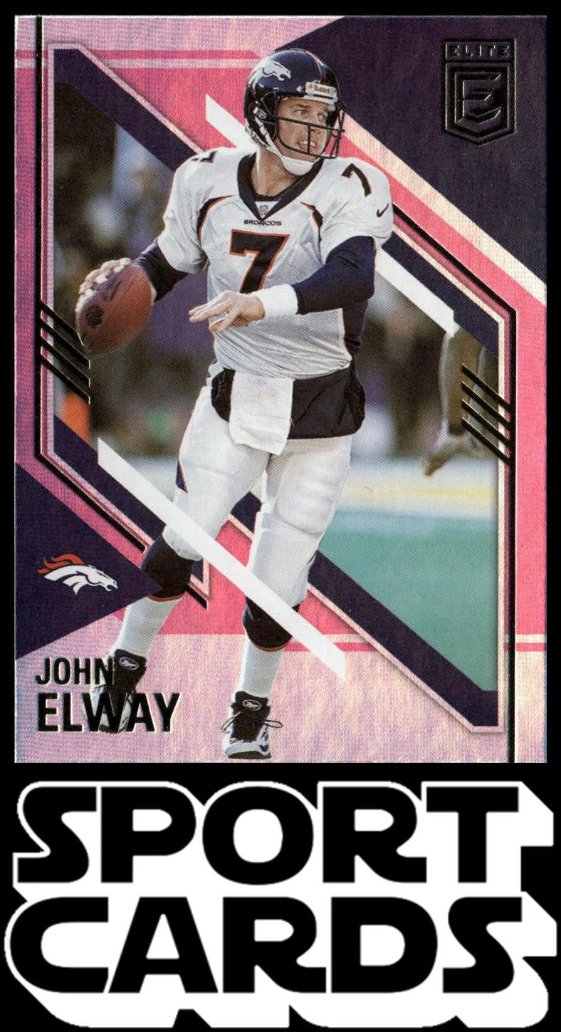 2021 Donruss Elite #66 John Elway Pink SportCards.com