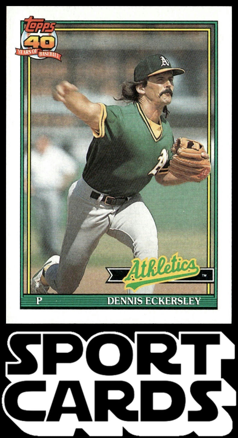 1991 Topps #250 Dennis Eckersley SportCards.com