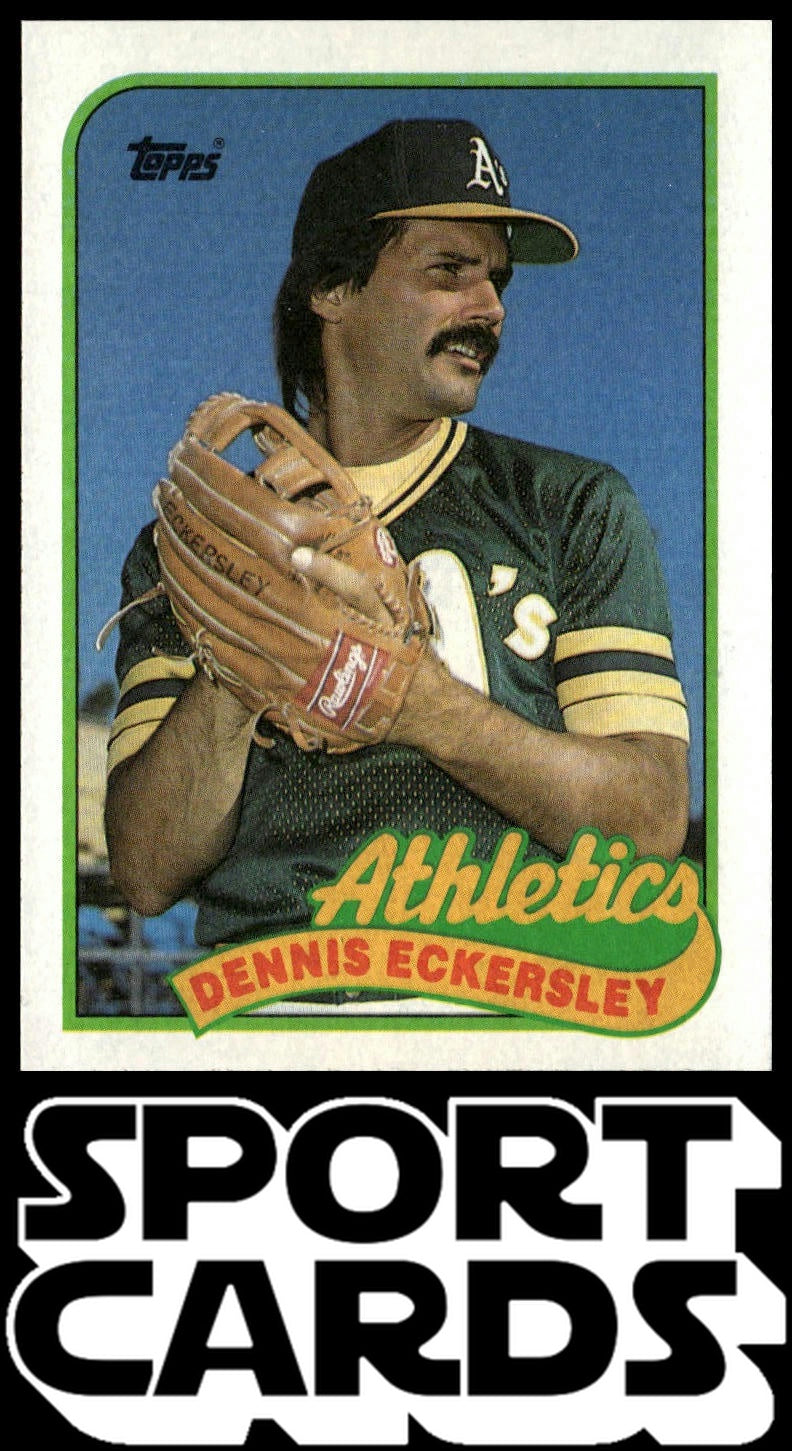 1989 Topps Doubleheader All-Stars #NNO Dennis Eckersley SportCards.com