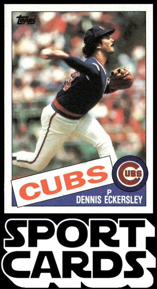 1985 Topps #163 Dennis Eckersley SportCards.com