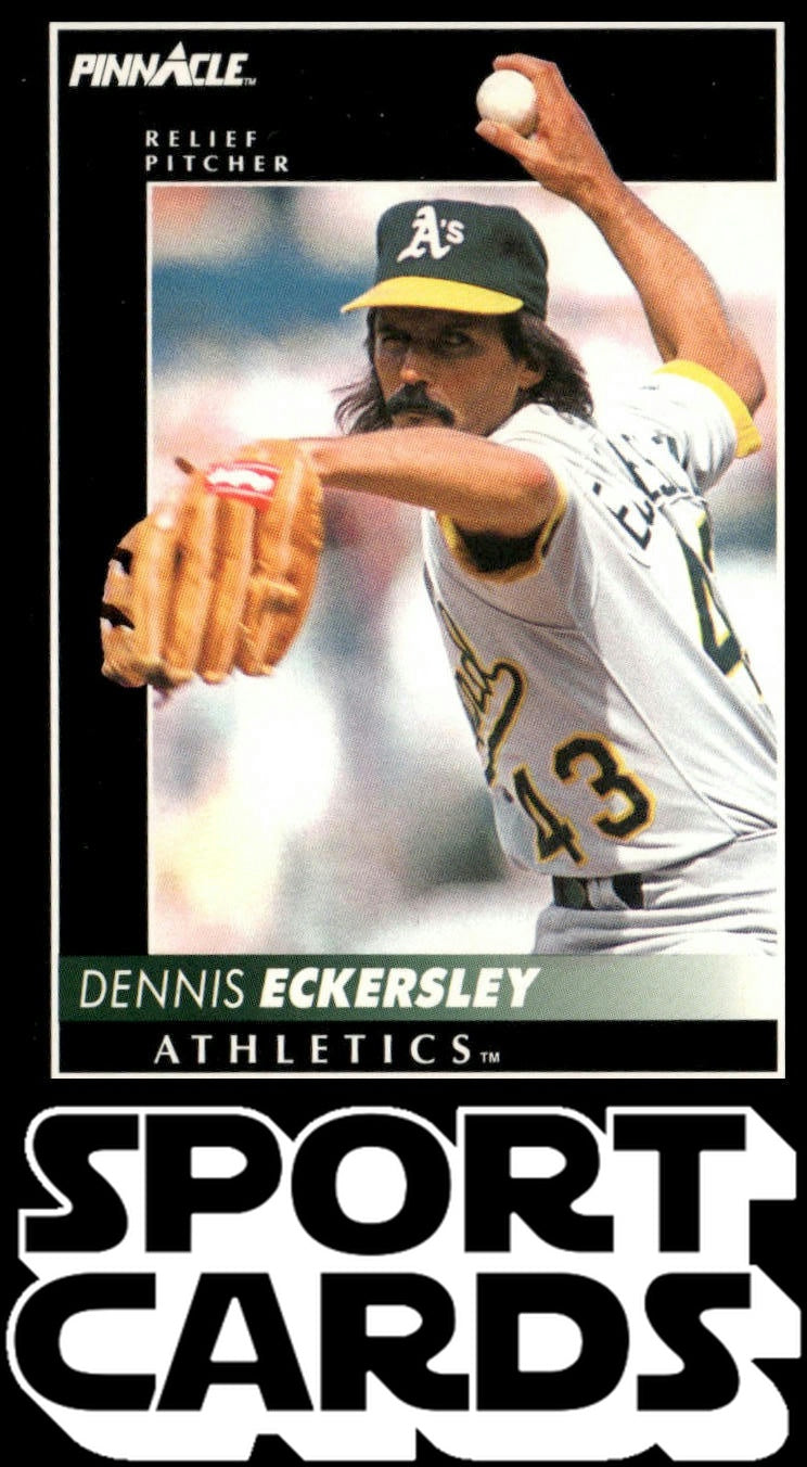 1992 Pinnacle #25 Dennis Eckersley SportCards.com