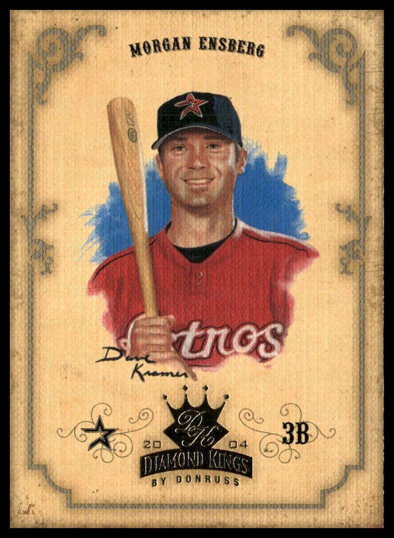 2004 Donruss Diamond Kings #121 Morgan Ensberg SportCards.com