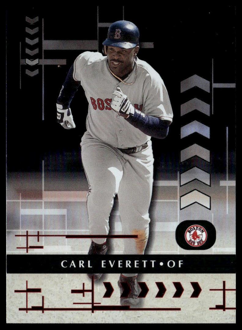 2001 Playoff Absolute Memorabilia #91 Carl Everett SportCards.com