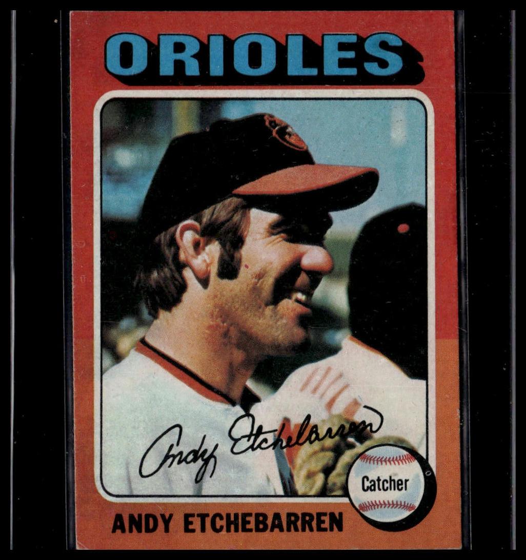 1975 Topps Mini #583 Andy Etchebarren SportCards.com