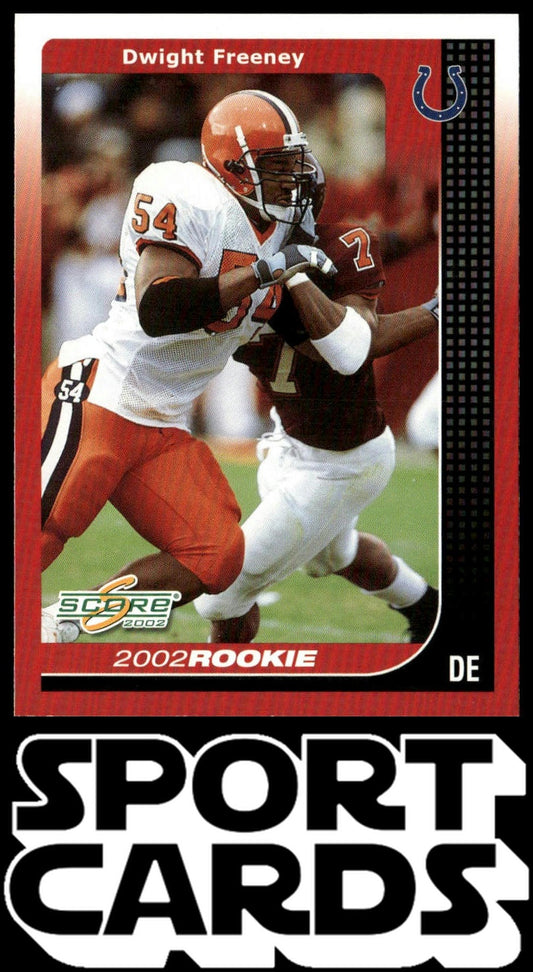2002 Score #299 Dwight Freeney SportCards.com