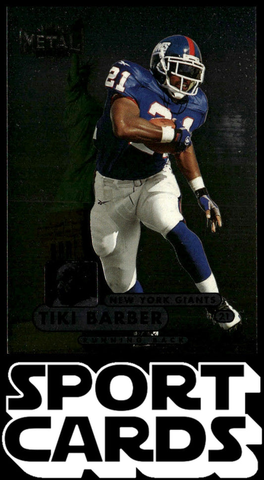 1998 Metal Universe #129 Tiki Barber SportCards.com