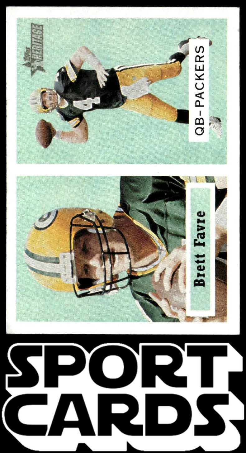 2002 Topps Heritage #154b Brett Favre SportCards.com