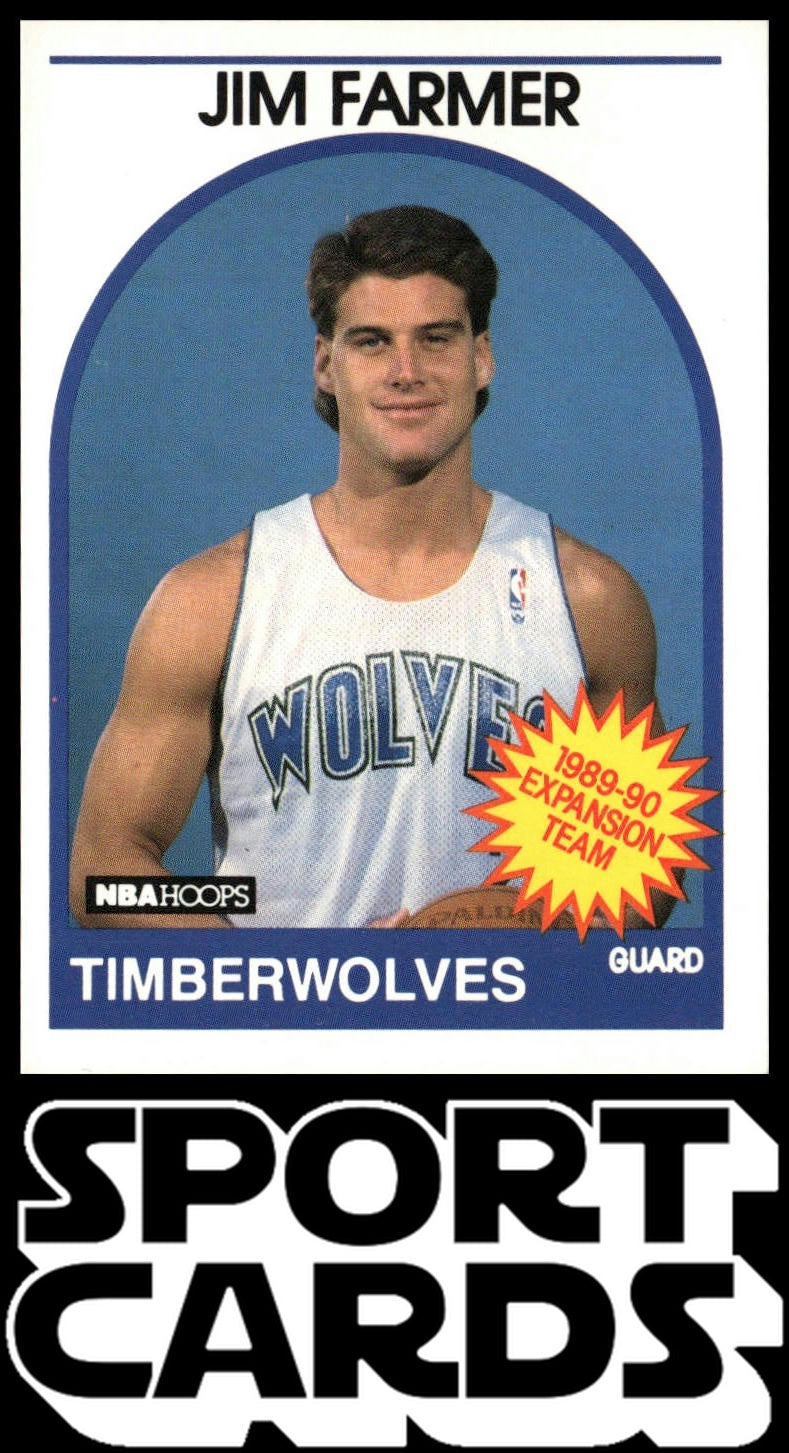 1989-90 Hoops #334 Jim Farmer SportCards.com