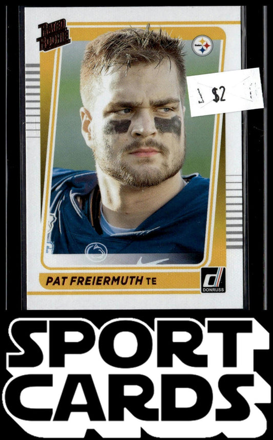 2021 Donruss #281 Pat Freiermuth Rated Rookies Portrait SportCards.com
