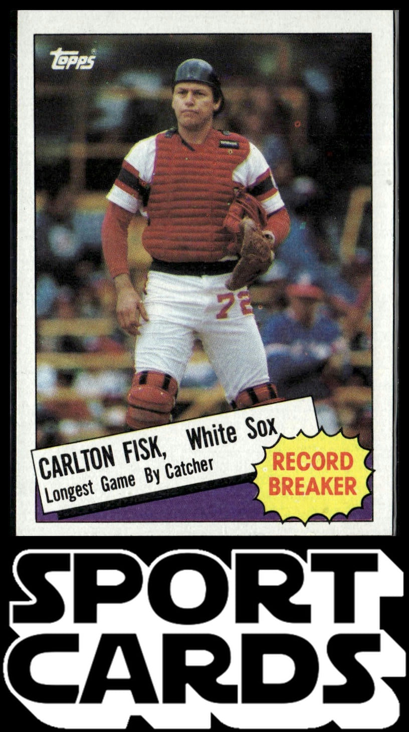 1985 Topps #1 Carlton Fisk SportCards.com