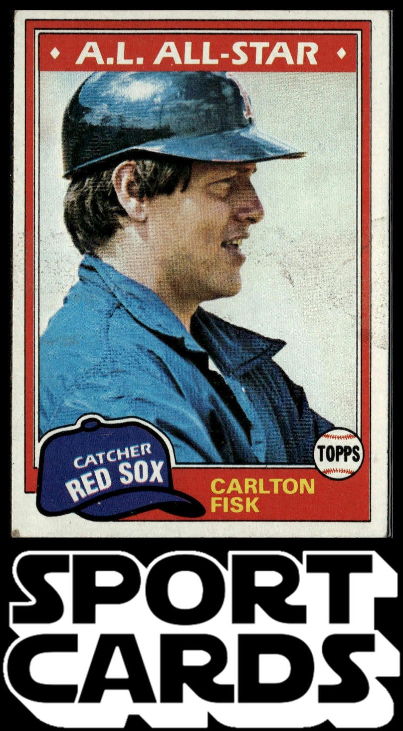 1981 Topps #480 Carlton Fisk SportCards.com