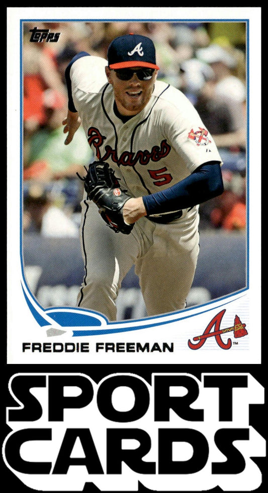 2013 Topps Atlanta Braves #ATL-9 Freddie Freeman SportCards.com