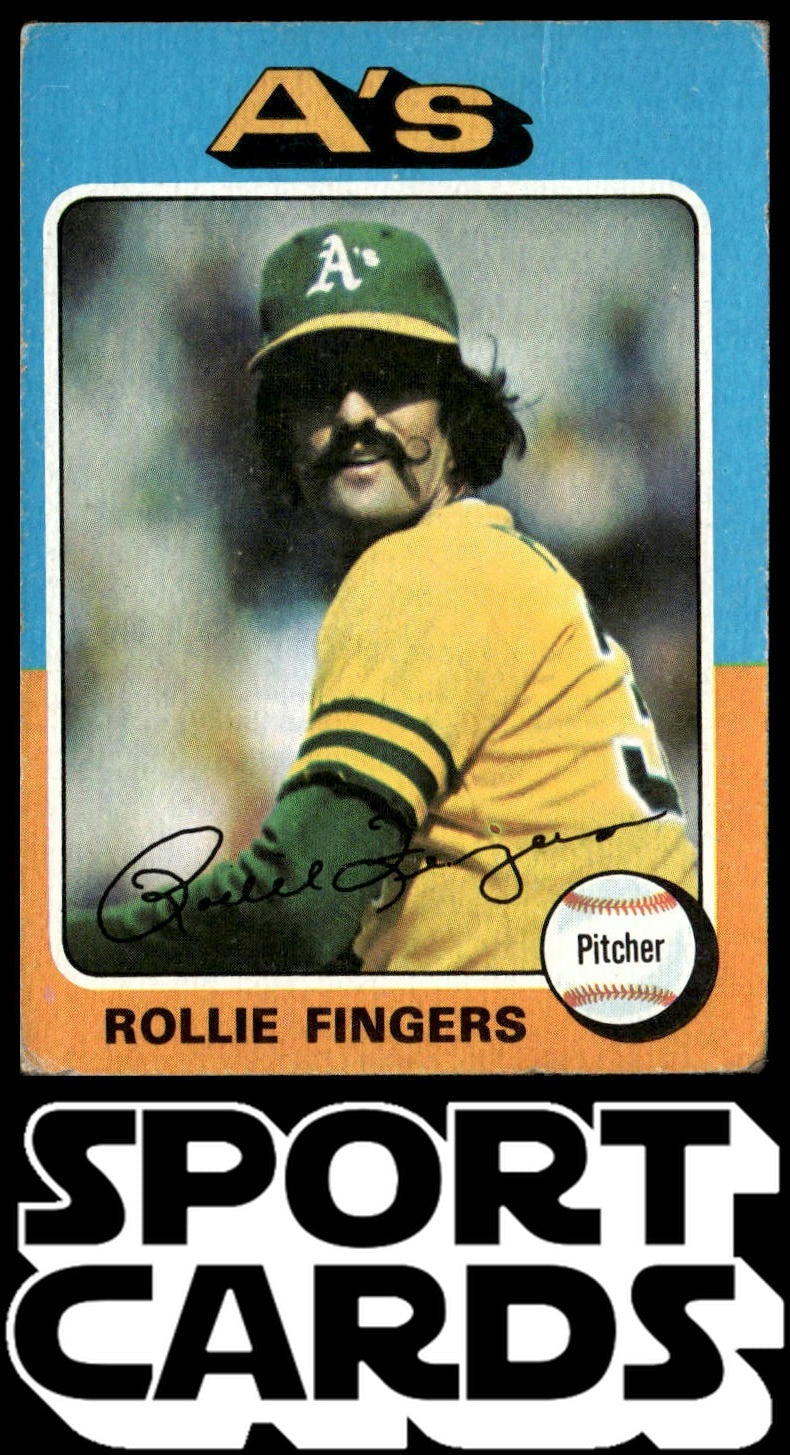 1975 Topps #21 Rollie Fingers SportCards.com