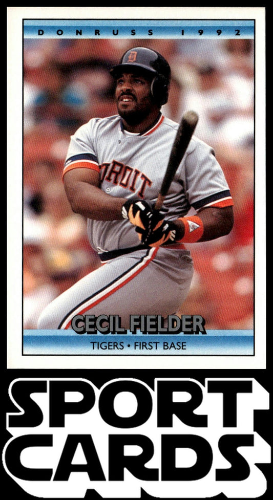 1992 Donruss #206 Cecil Fielder SportCards.com