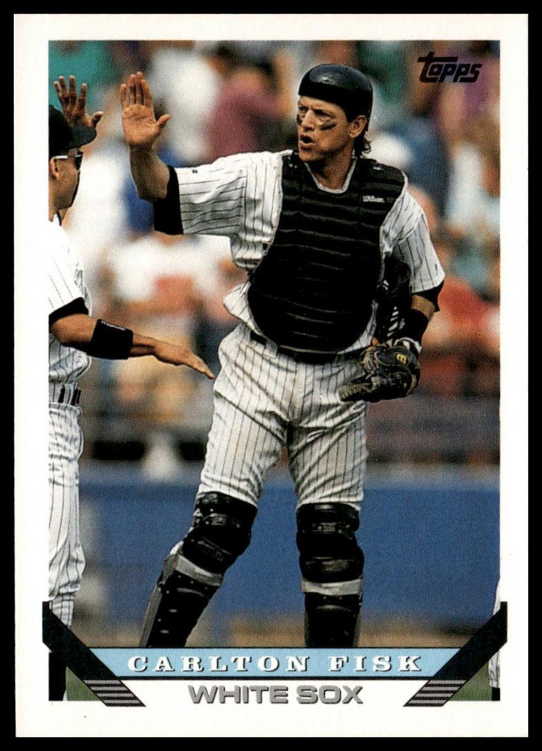 1993 Topps #230 Carlton Fisk Inaugural Rockies SportCards.com