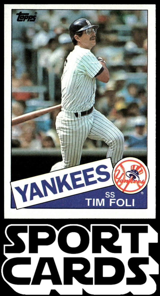1985 Topps #456 Tim Foli SportCards.com