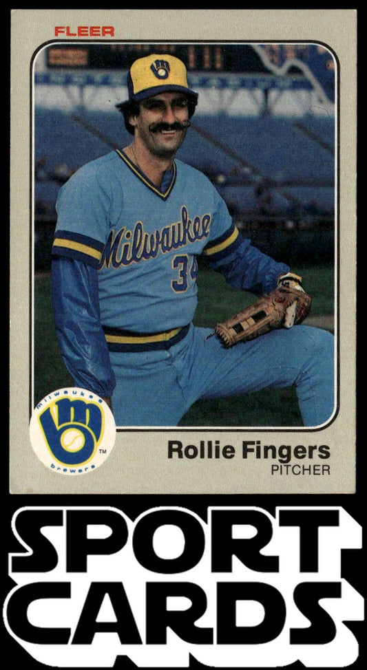 1983 Fleer #33 Rollie Fingers SportCards.com