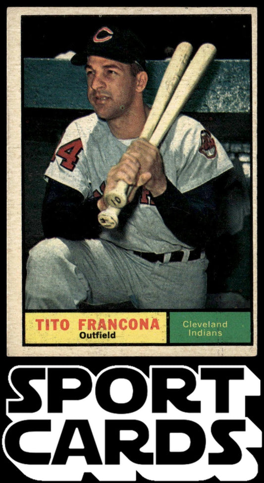 1961 Topps #503 Tito Francona SportCards.com