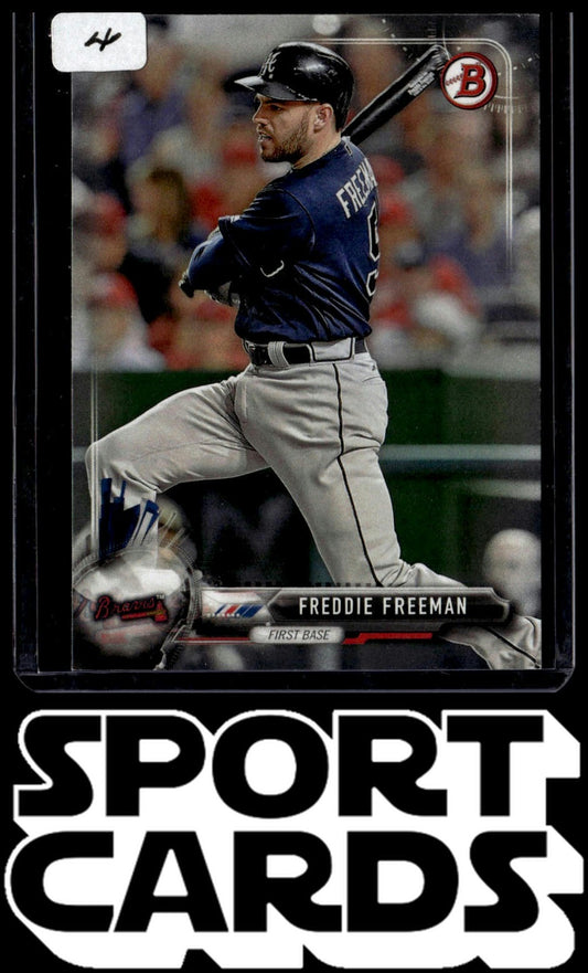 2017 Bowman #44 Freddie Freeman SportCards.com