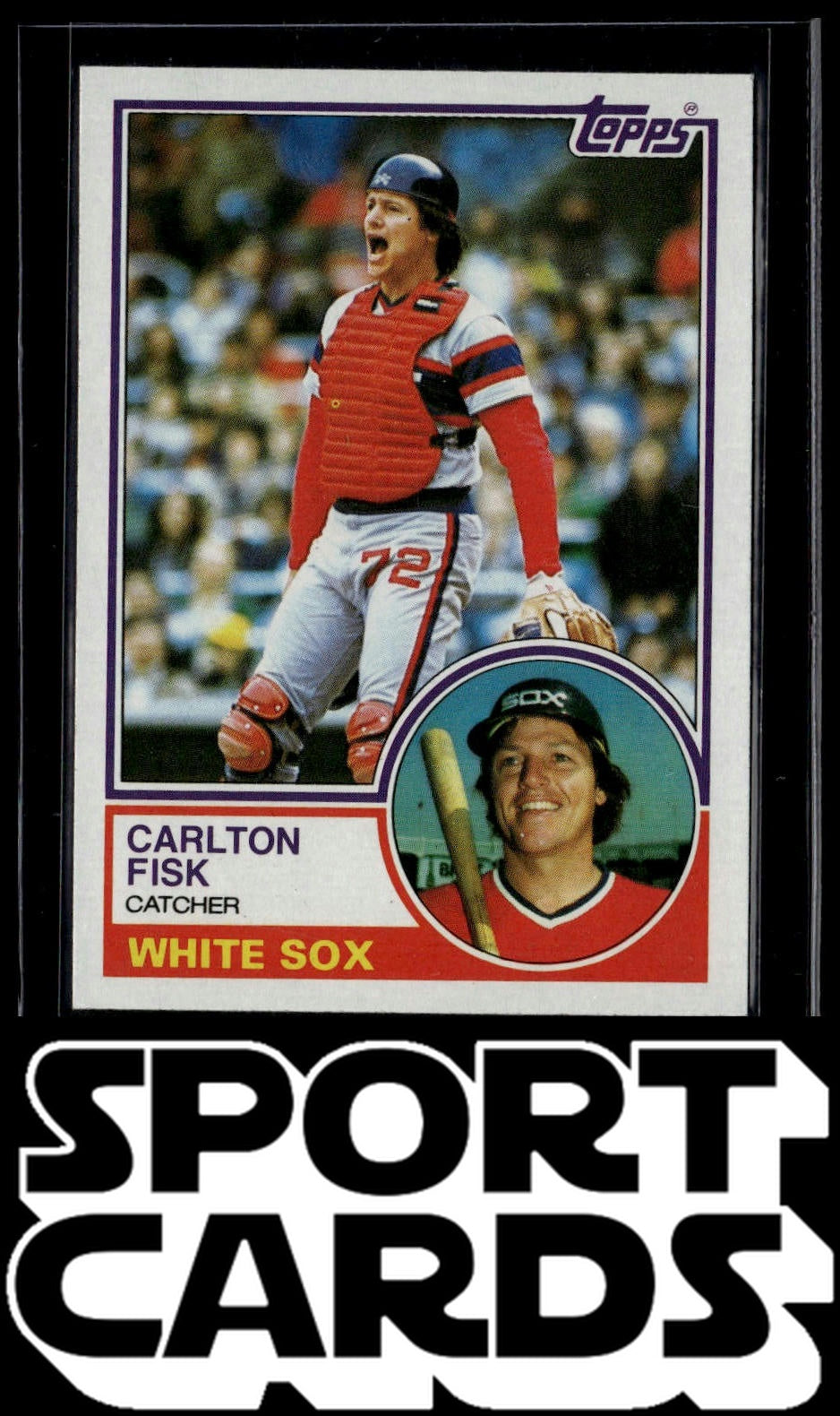 1983 Topps #20 Carlton Fisk SportCards.com
