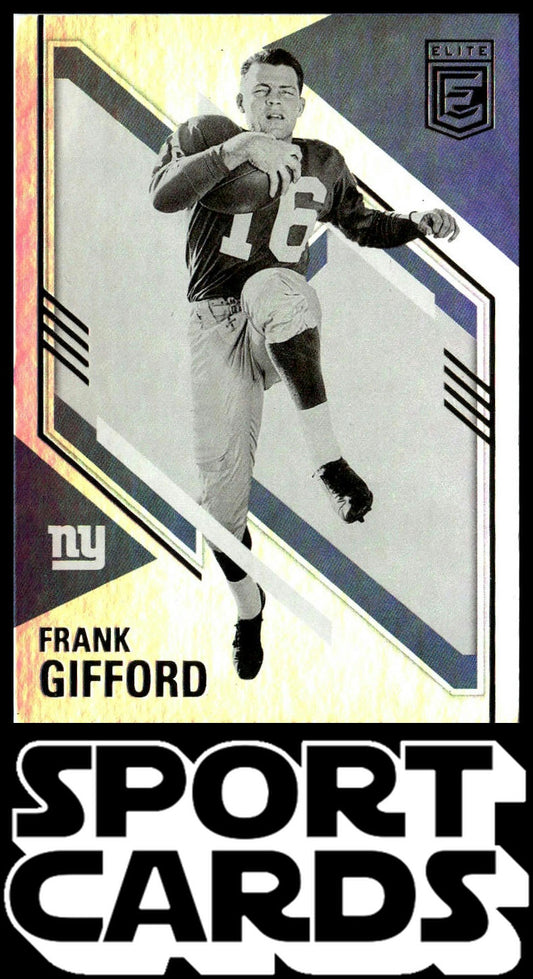 2021 Donruss Elite #98 Frank Gifford SportCards.com