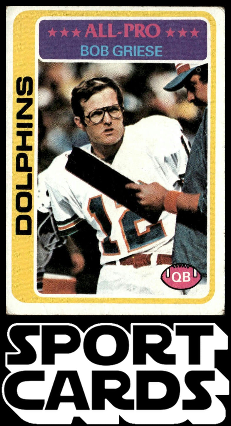 1978 Topps #120 Bob Griese SportCards.com