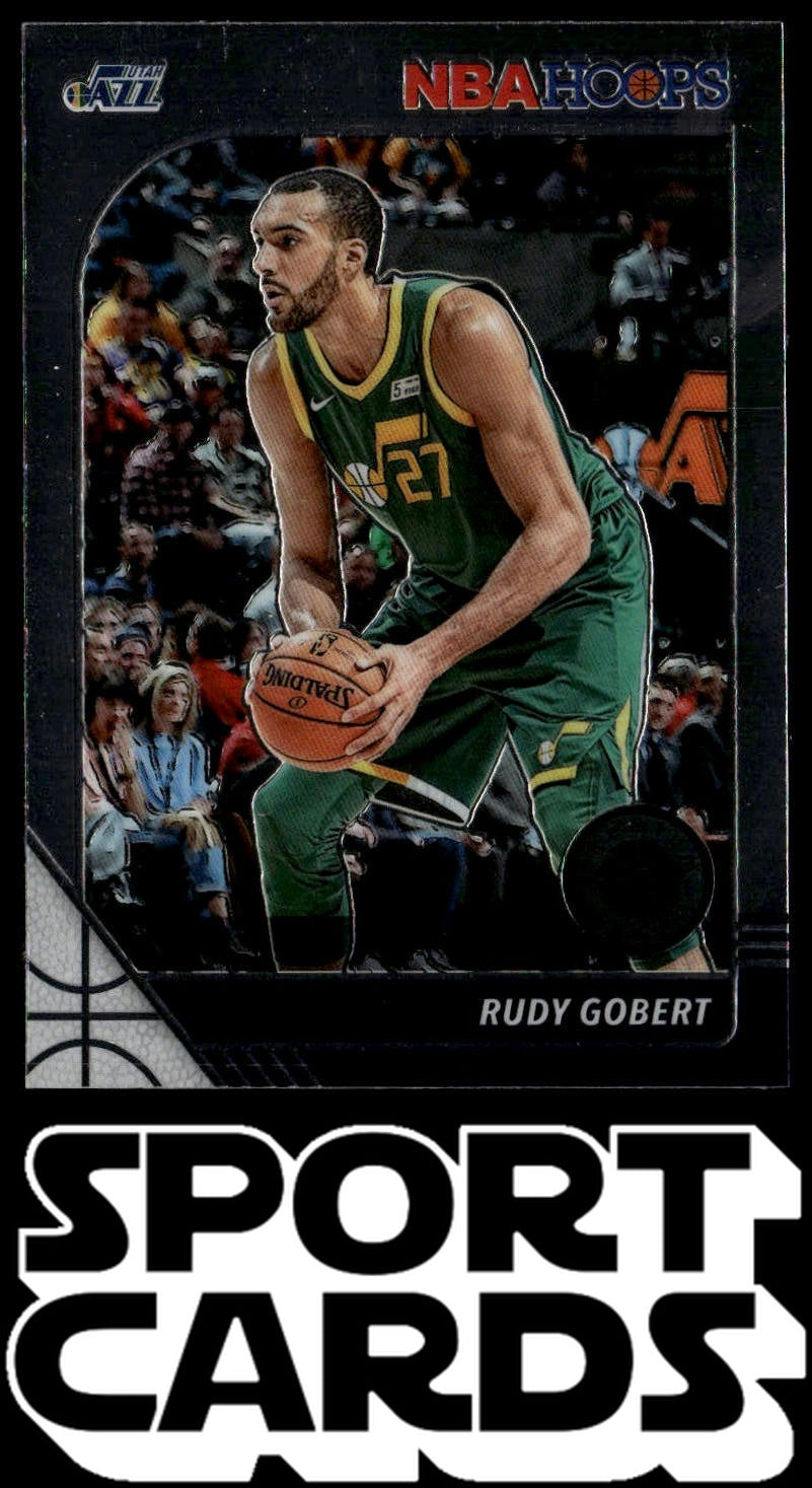 2019-20 Hoops Premium Stock #187 Rudy Gobert SportCards.com