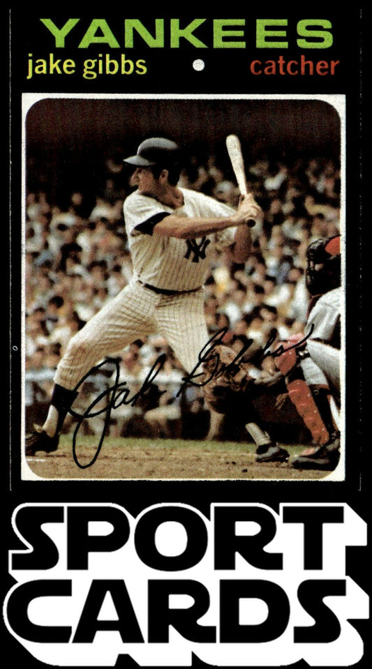 1971 Topps #382 Jake Gibbs SportCards.com